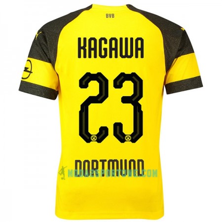 Koszulka Borussia Dortmund Kagawa 23 Domowe Stroje Piłkarskie 2018/19 Krótki Rękaw